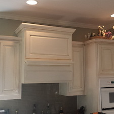 Stove Hood Cabinet Refacing After 0