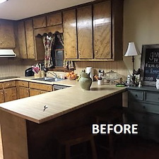 1-Kitchen Cabinet Refacing Before 3