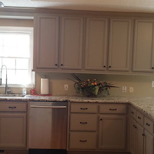 2-Kitchen Cabinet Refacing After 4