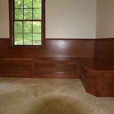 Built-In Benches/ Window Seats 1